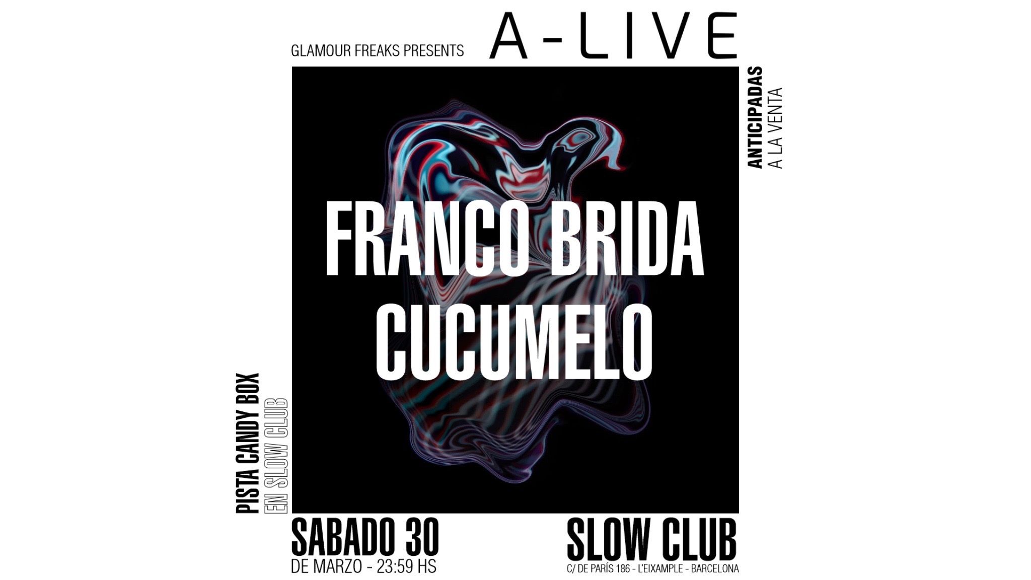 Glamour Freaks presenta A-LIVE: Franco Brida + Cucumelo image