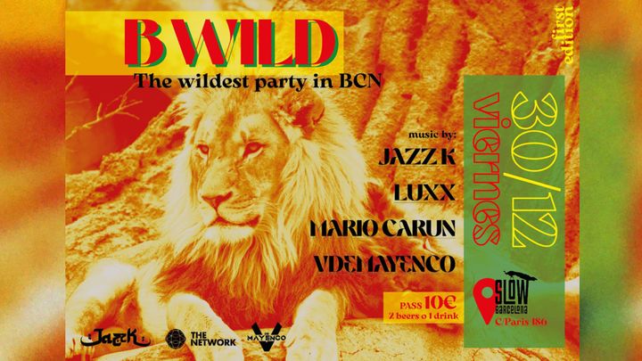 Cover for event: Glamour Freaks presents B Wild: JAZZ K + LUXX + MARIO CARUN + VDEMAYENCO