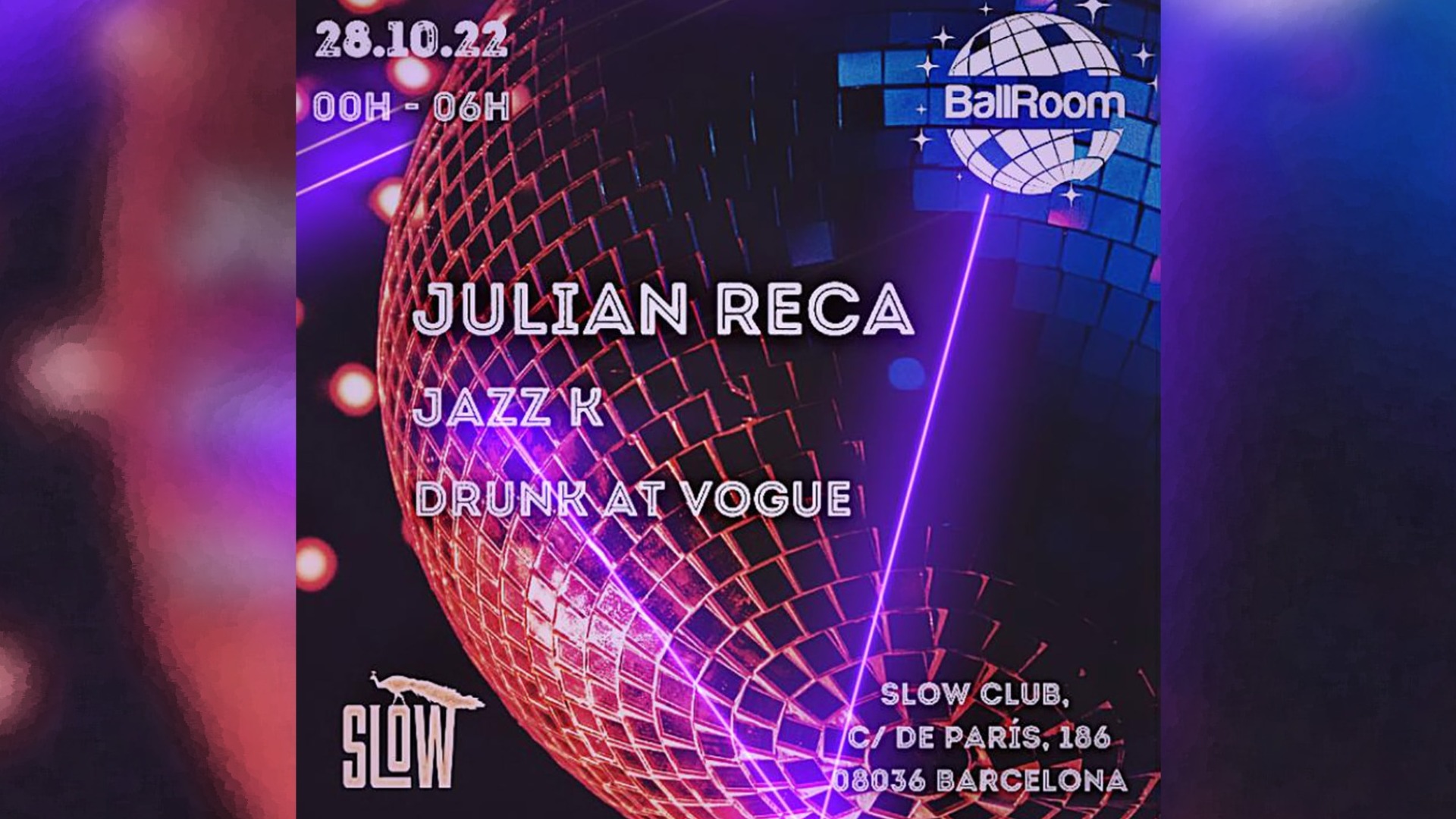 Glamour Freaks presents Ballroom: Julian Reca + Jazz K + Drunk at Vogue image