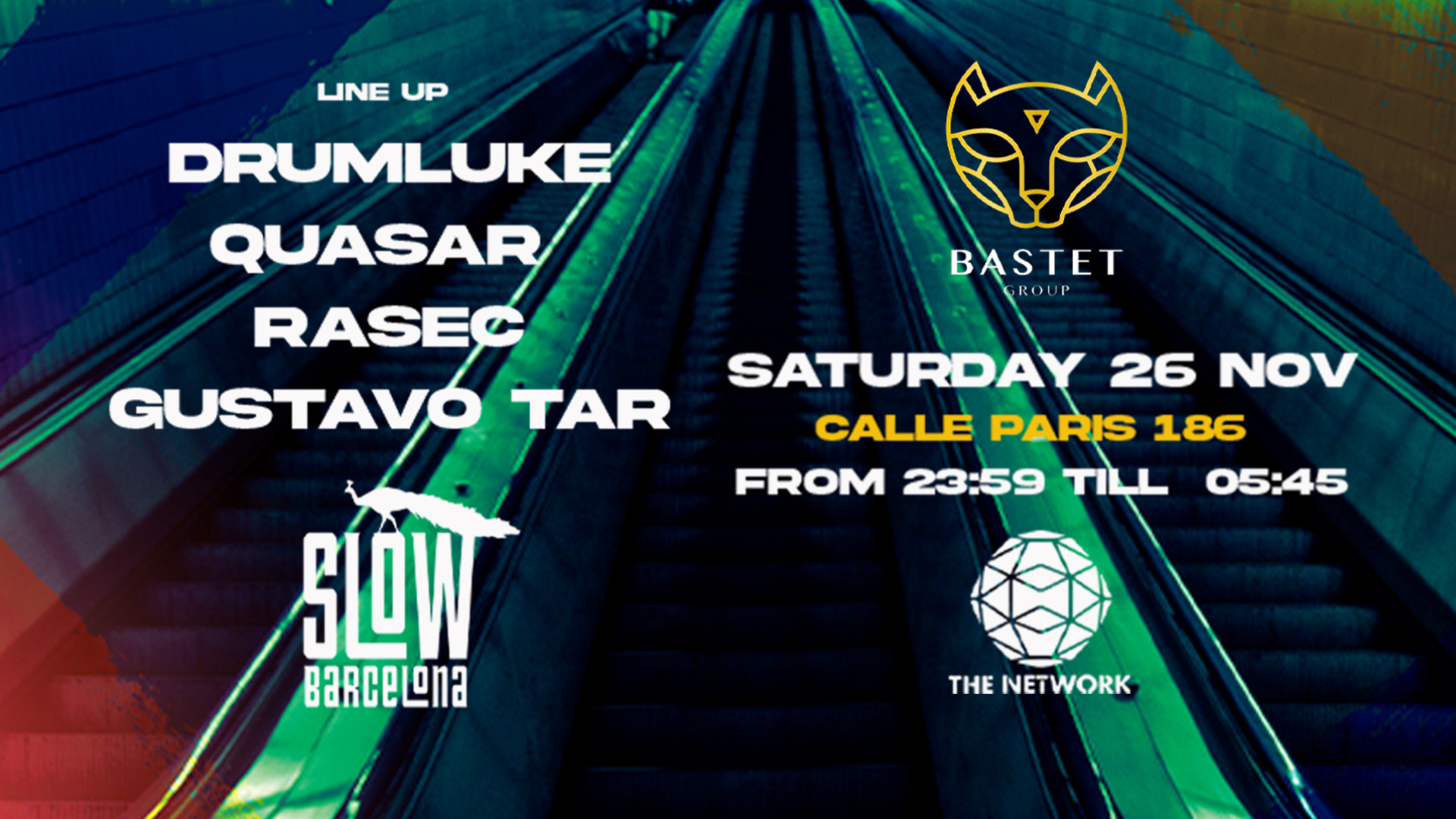 Glamour Freaks presents Bastet: Drumluke + Quasar + Rasec + Gustavo Tar image