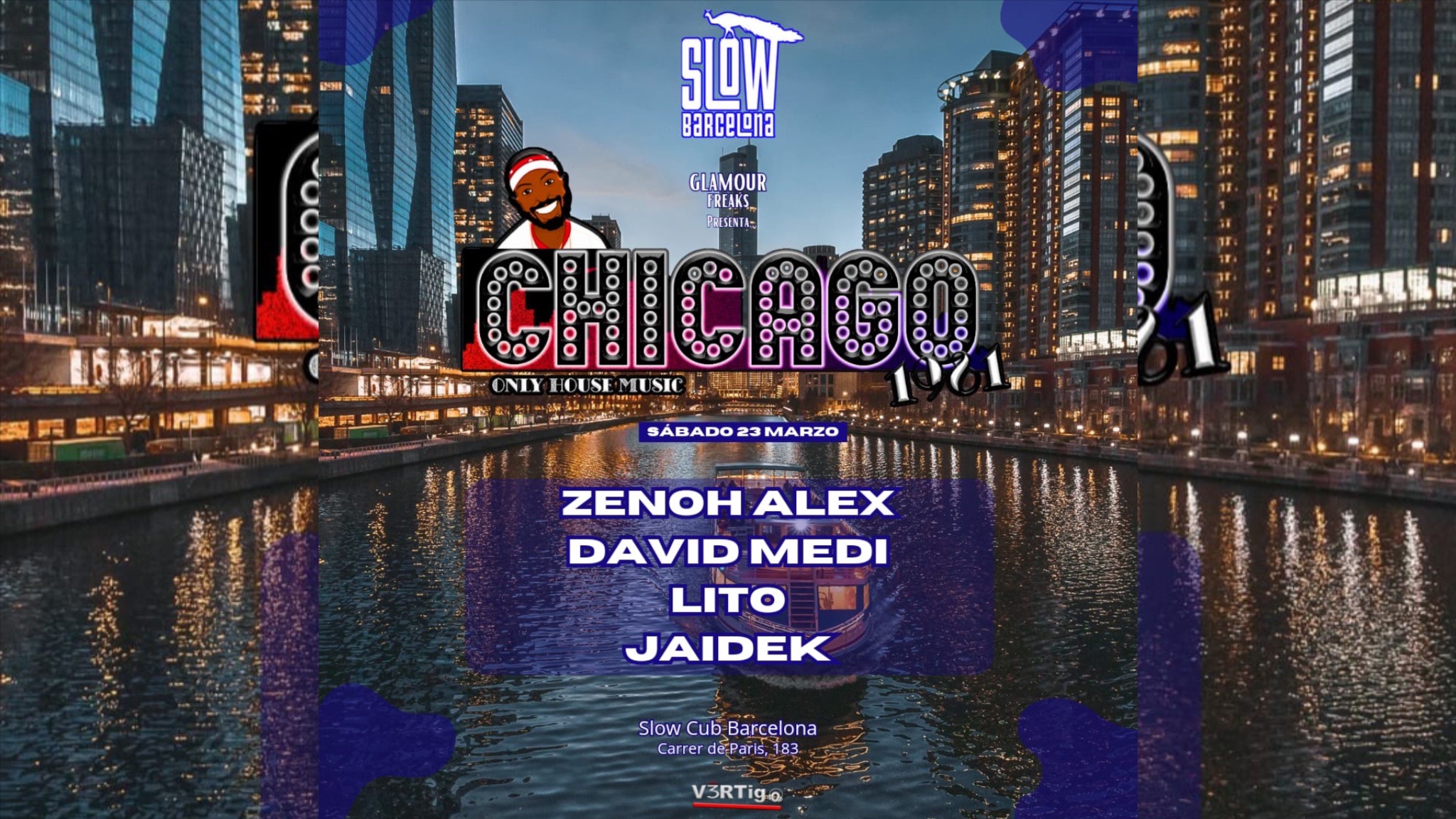 Glamour Freaks presents CHICAGO: Zenoh Alex + David Medi + Lito + Jaidek image