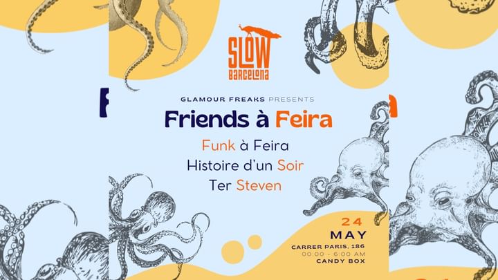 Cover for event: Glamour Freaks presents Friends à Feira (Sala Candy Box)
