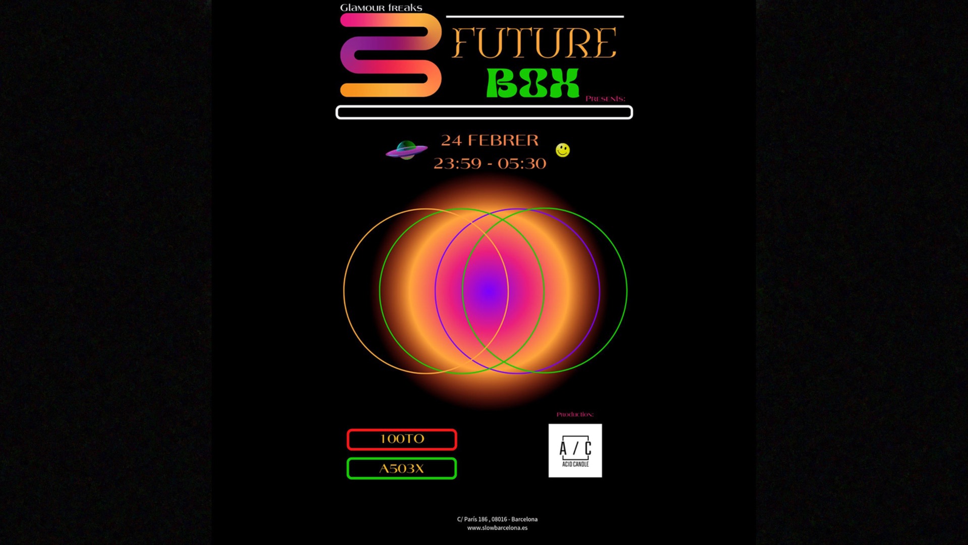 Glamour Freaks presents FUTURE BOX: 100to + A503X image