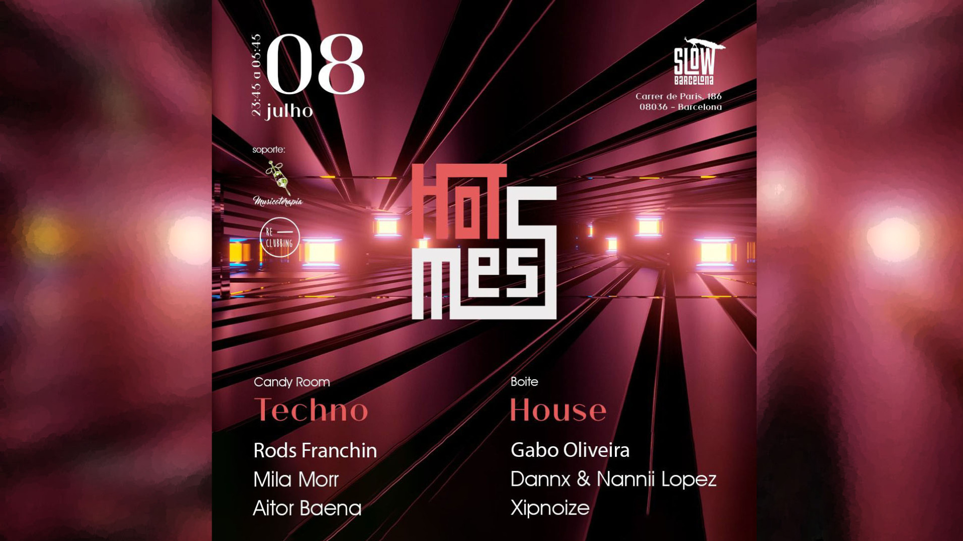 Glamour Freaks presents Hot Mess: House + Techno 2 rooms & 6 Djs image