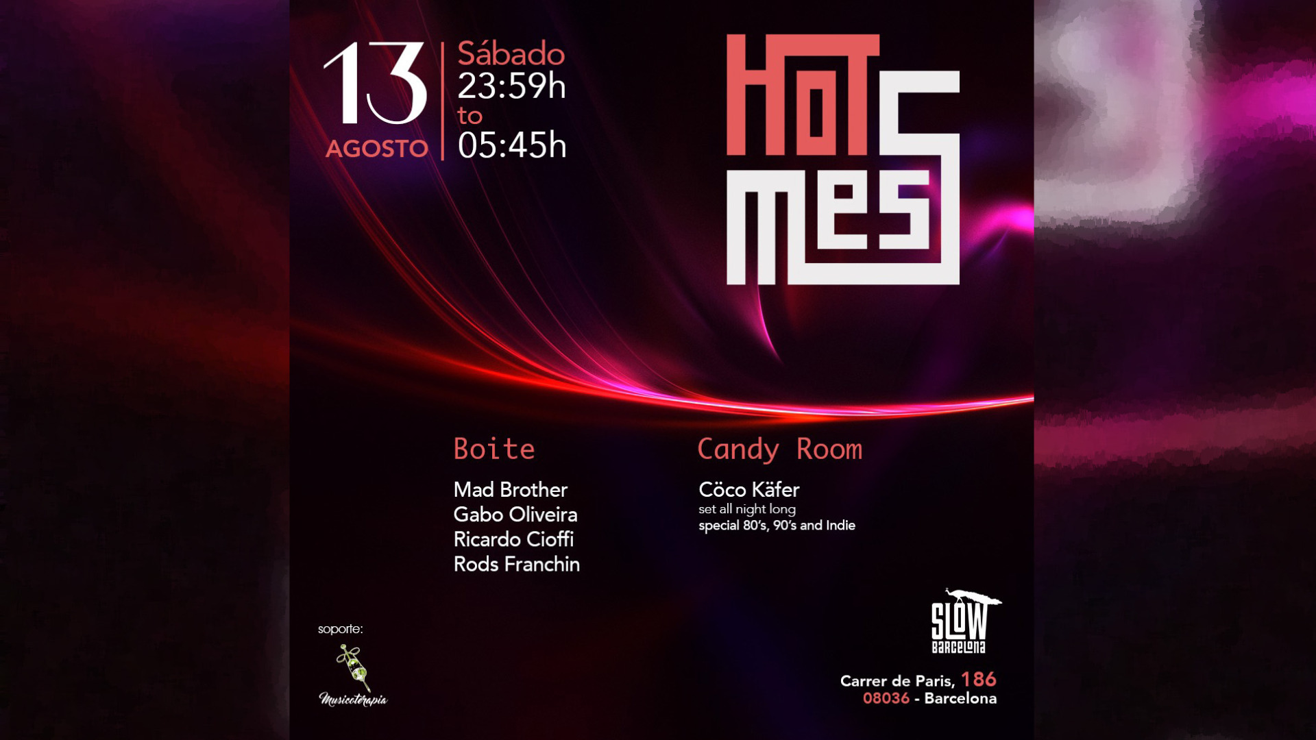 Glamour Freaks presents Hot Mess: Techno & House + 80's 90's indie & 5 Djs image