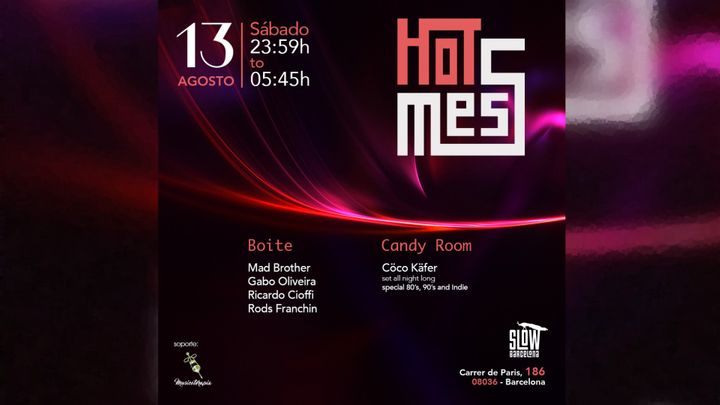 Cover for event: Glamour Freaks presents Hot Mess: Techno & House + 80's 90's indie & 5 Djs