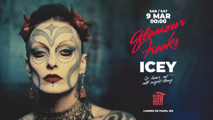 Cover for event: Glamour Freaks presents: Icey (all night long)