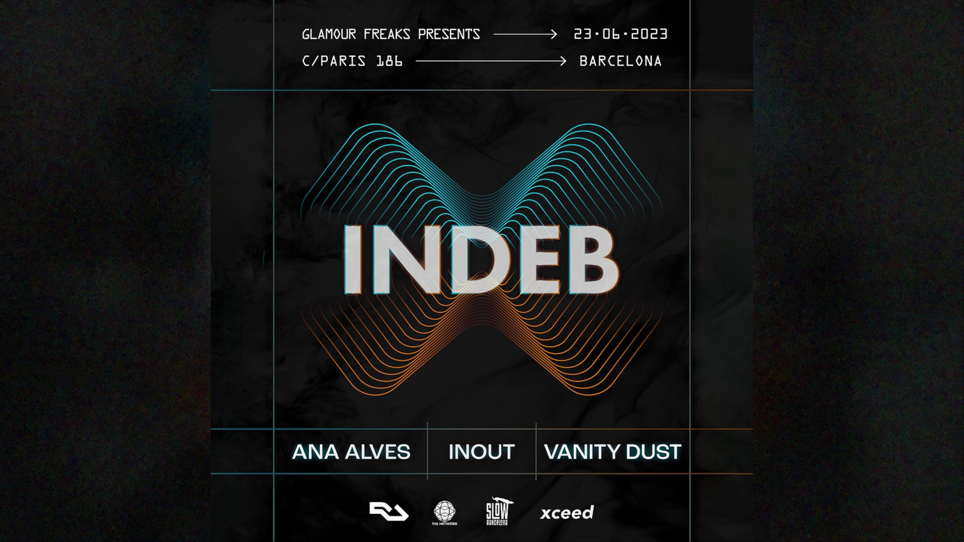 Glamour Freaks presents INDEB: Ana Alves + Inout + Vanity Dust image
