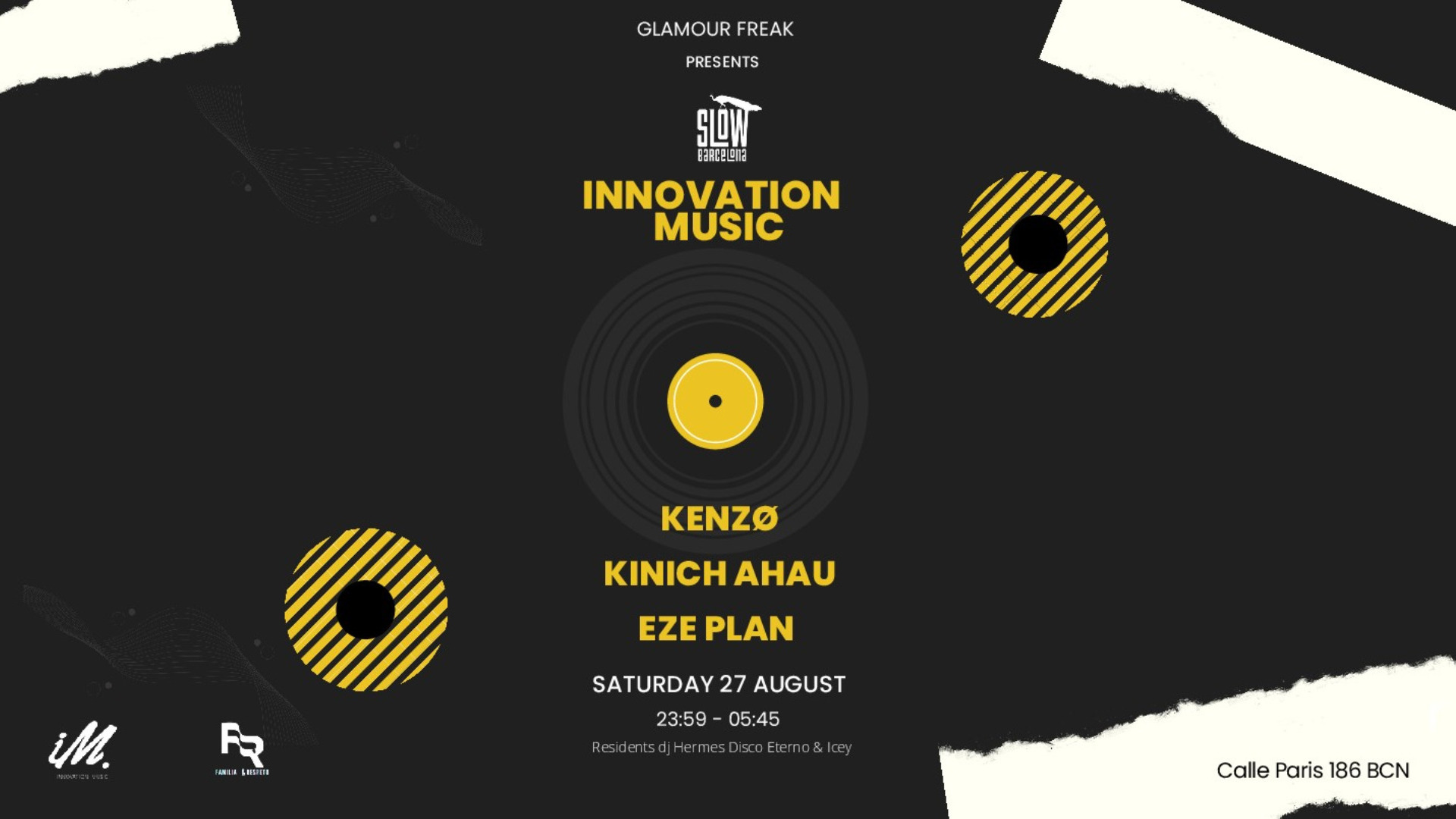 Glamour Freaks presents Innovation Music: Kenzø + Kinich Ahau + Eze Plan image
