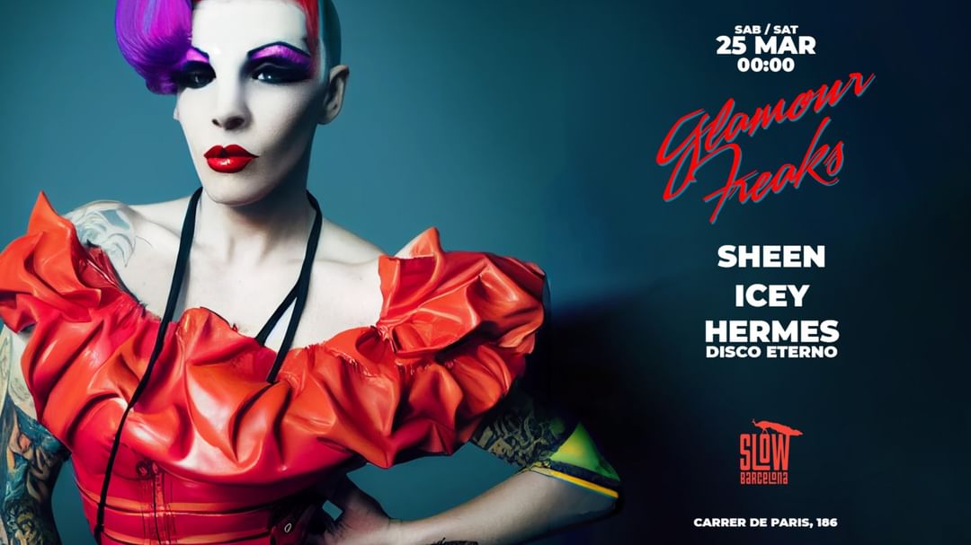 Copertina evento Glamour Freaks presents: Sheen + ICEY + Hermes Disco Eterno