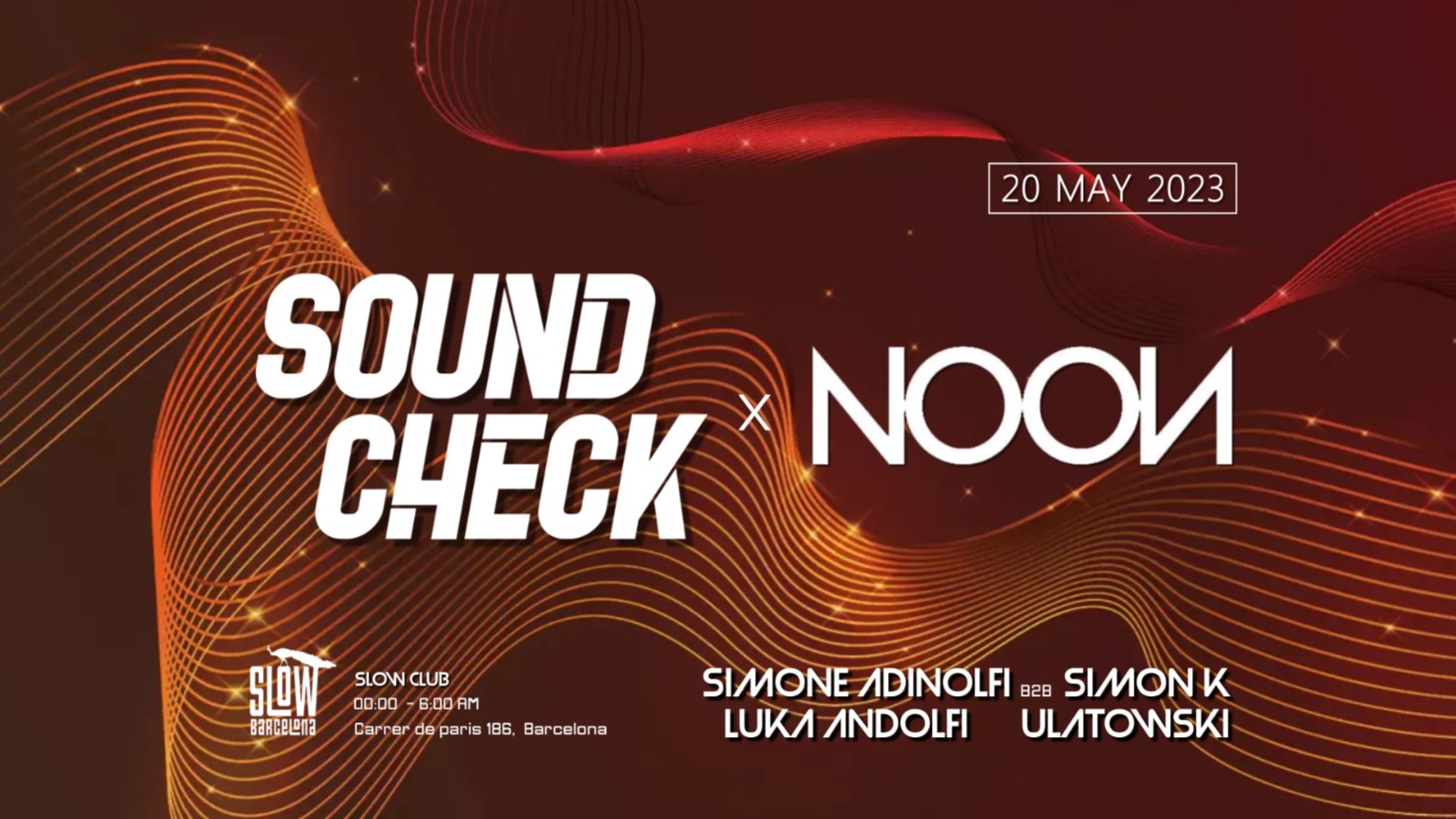 Glamour Freaks presents Soundcheck: Simone Adinolfi+SimonK+Luka Andolfi+Ulatowski image
