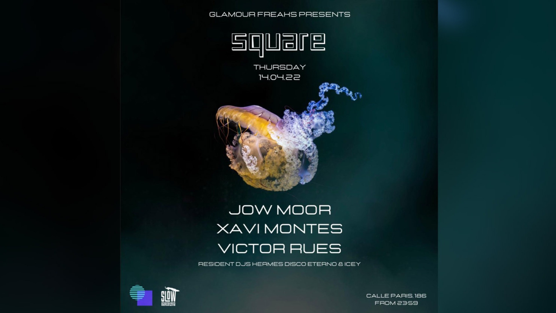 Glamour Freaks presents Square: Jow Moor + Xavi Montes + Victor Rues image