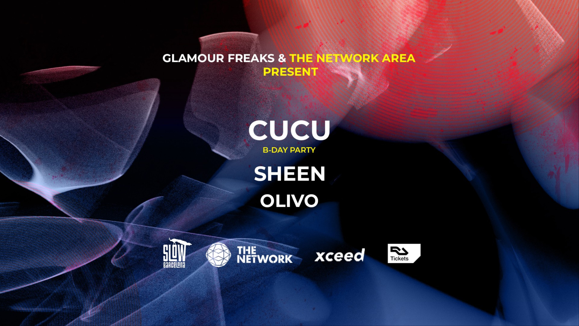 Glamour Freaks presents: The Network! Cucu + Sheen + Olivo image