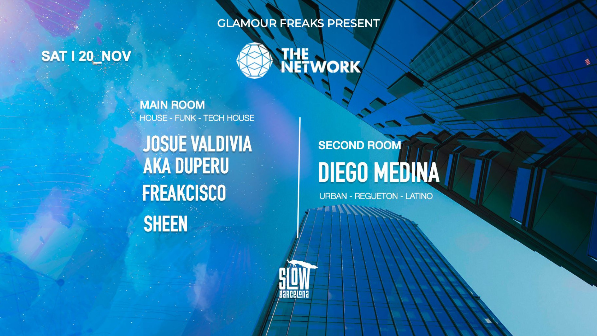 Glamour Freaks presents The Network: Diego Medina image