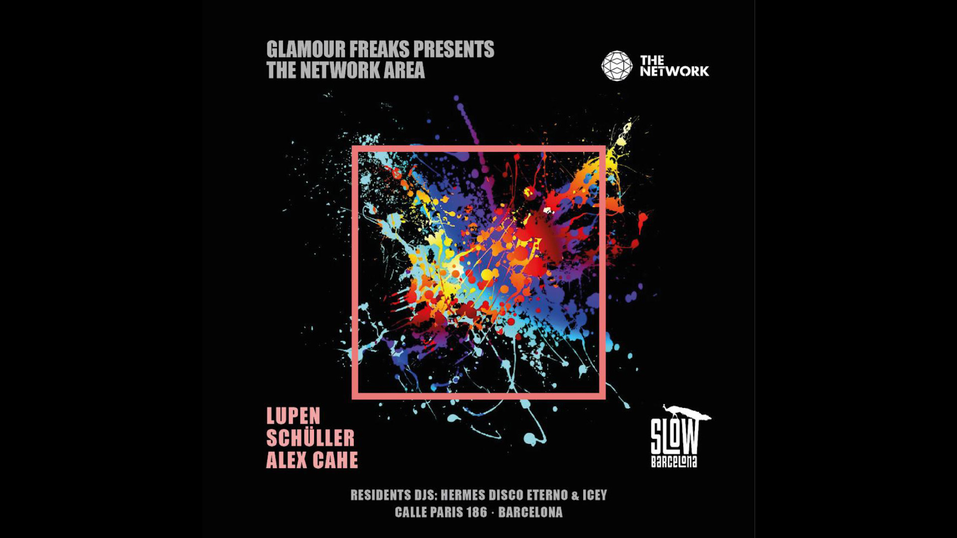 Glamour Freaks presents The Network: Lupen + Schüller + Alex Cahe image