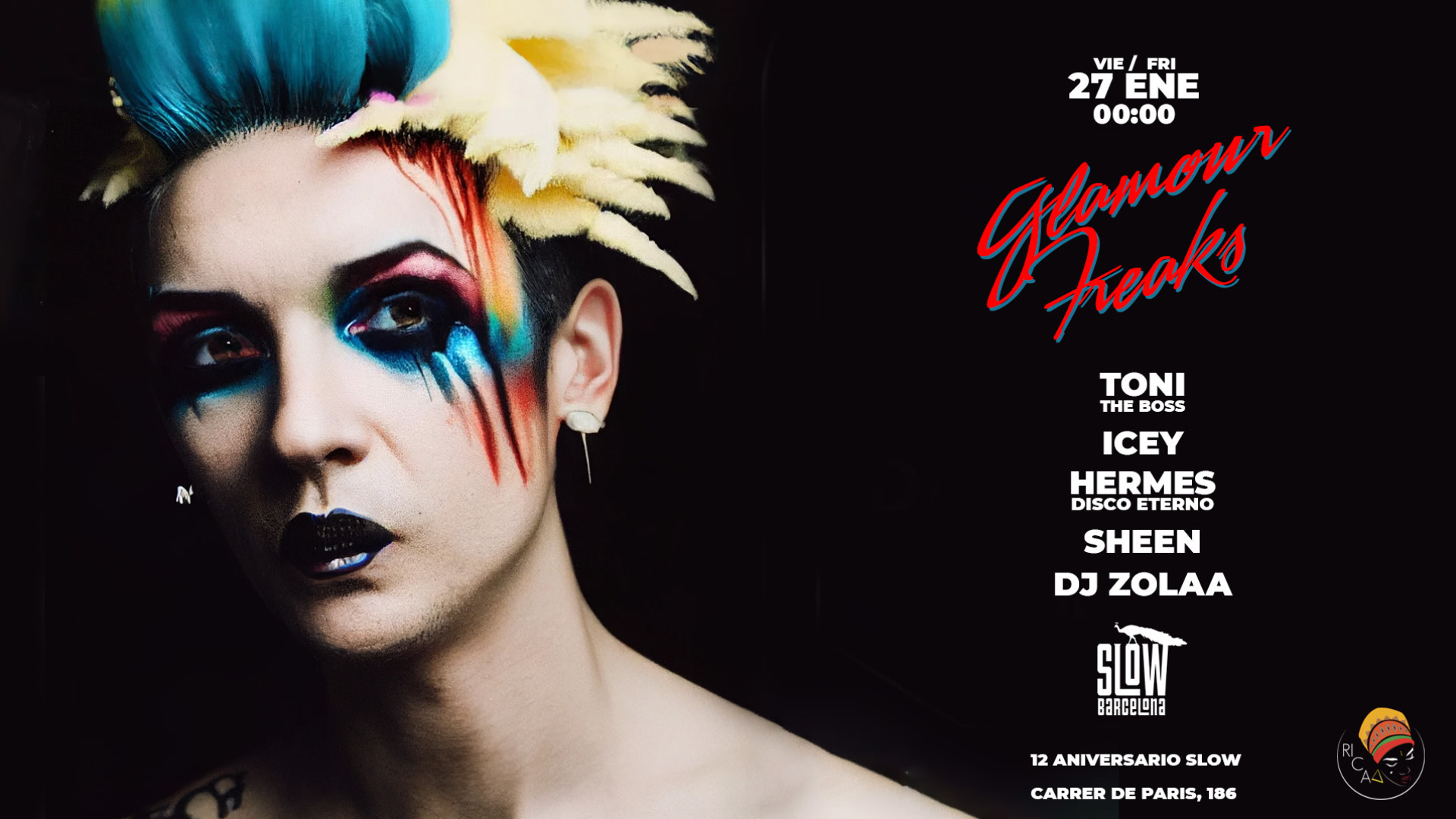 Glamour Freaks: Toni the Boss + ICEY + Hermes Disco Eterno image