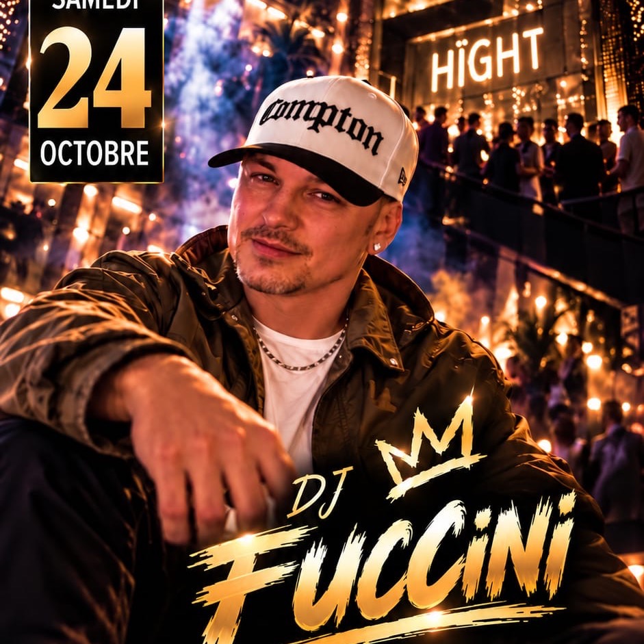 Affiche de la soirée Global Music au Hïght, boîte de nuit à Carnac