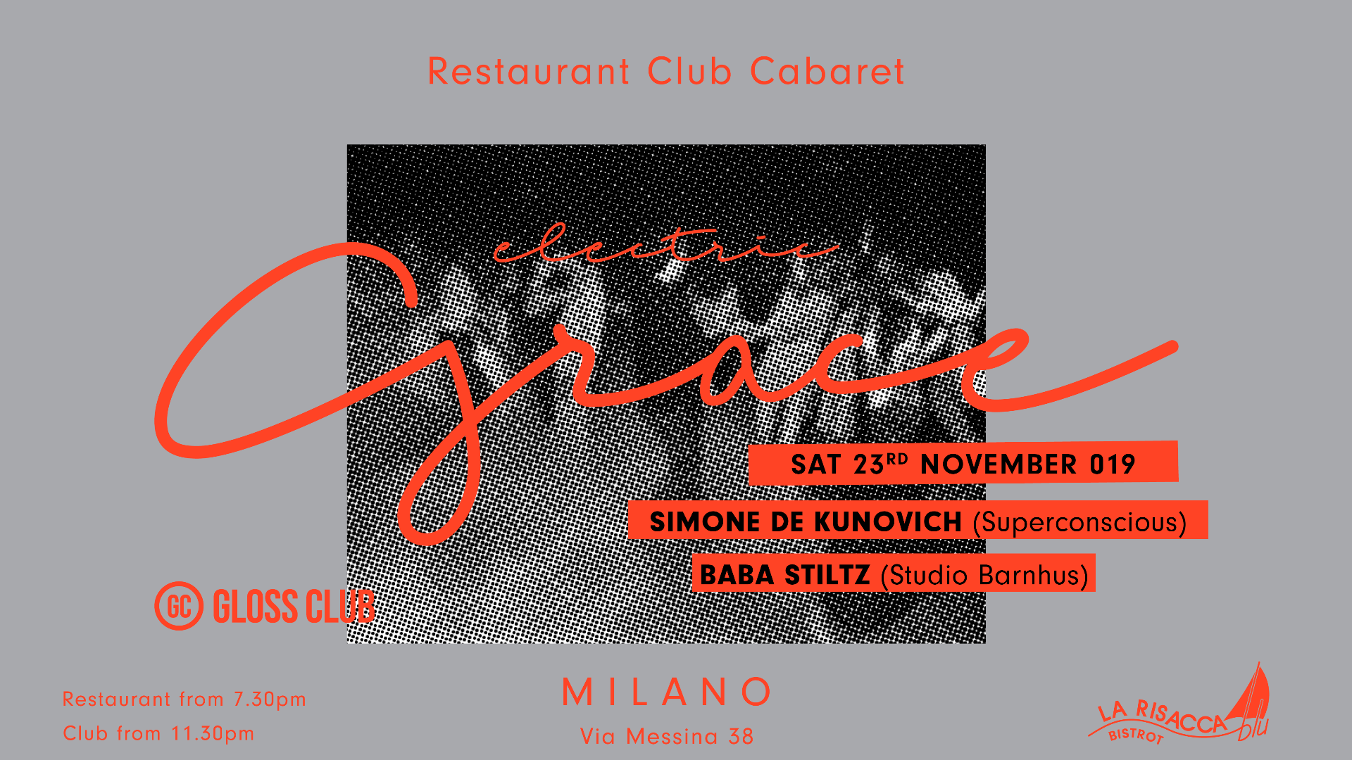 Gloss Club presents Baba Stiltz, Simone De Kunovich image
