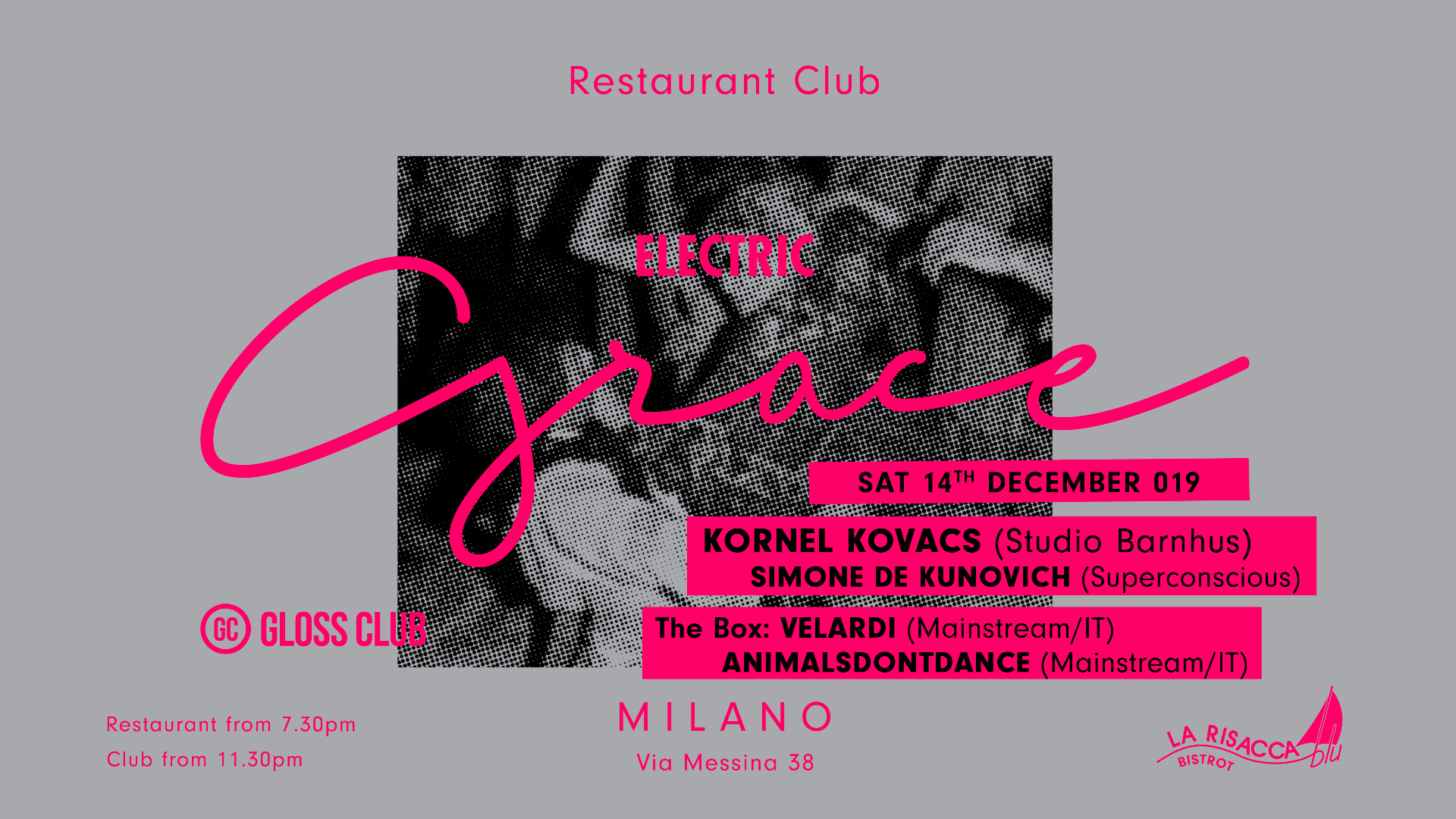 Gloss Club presents Kornel Kovacs, Simone De Kunovich, Mainstream  image