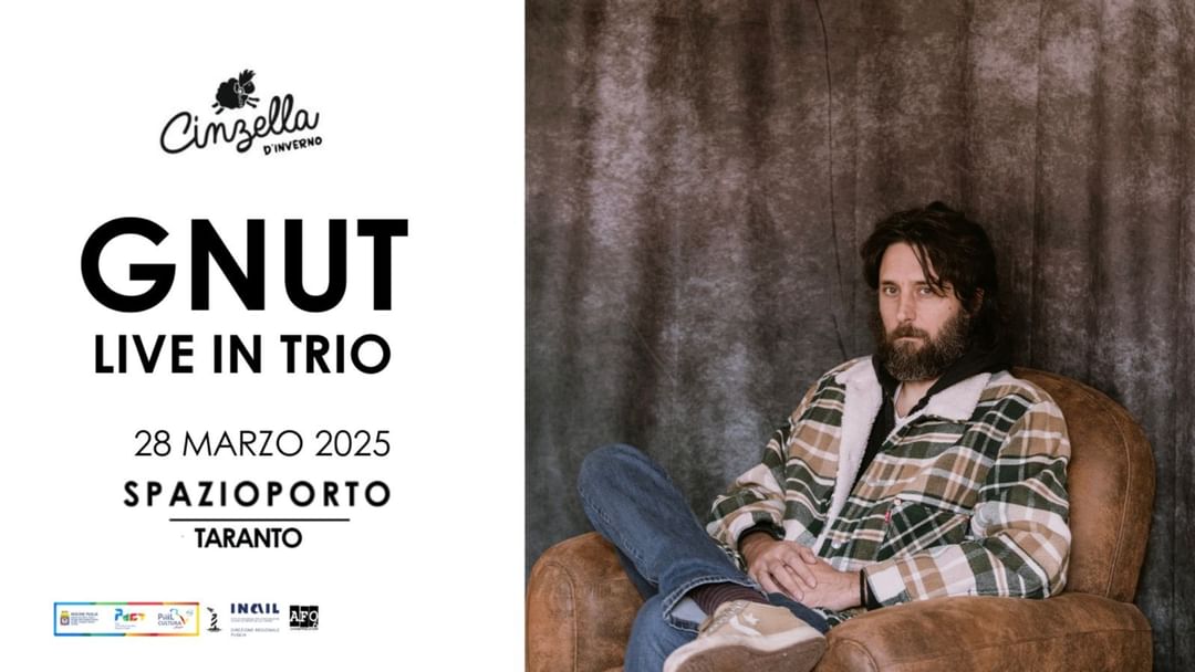 Cartell de l'esdeveniment GNUT - Live in Trio per "CINZELLA D'INVERNO 2025"