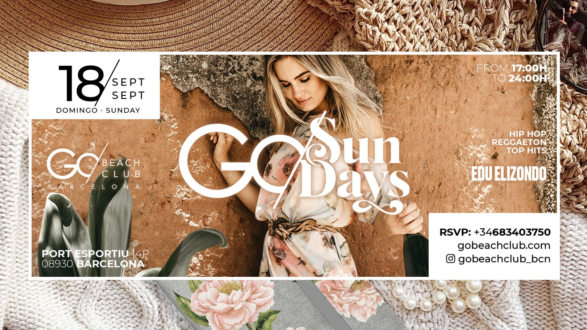 GO Sundays (15:30h - 22:30h)