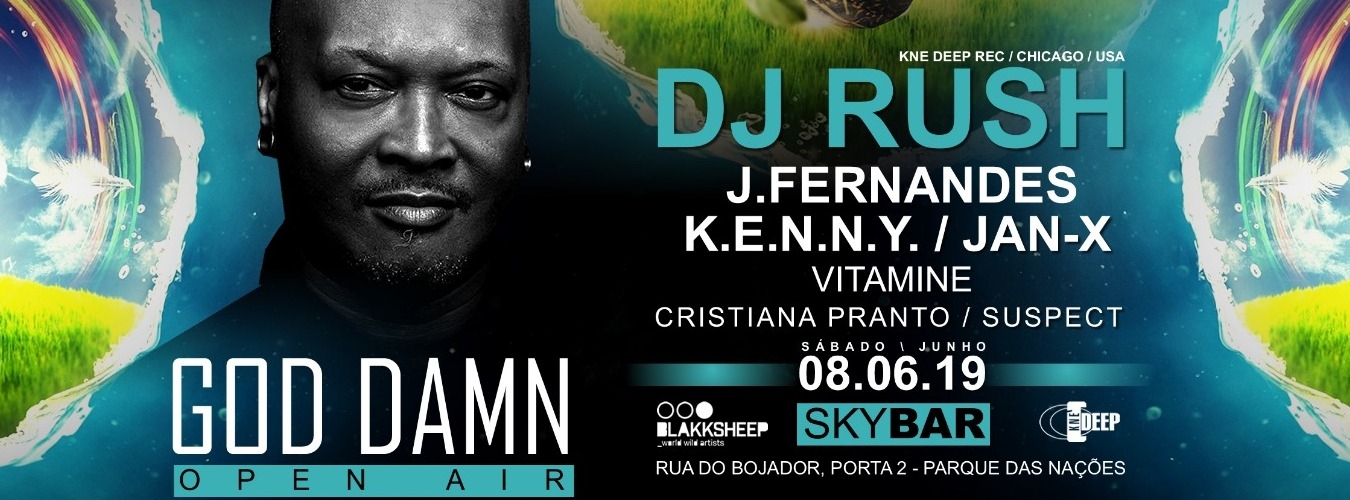 GOD DAMN Open Air 3 w/Dj Rush image