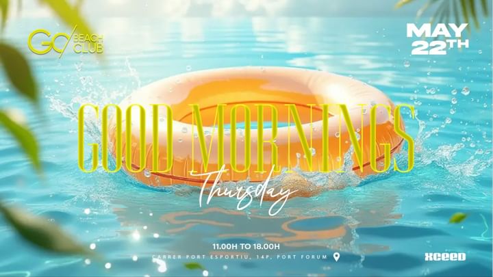 Cover for event: Good Mornings | from 11:00am till 18:00pm 