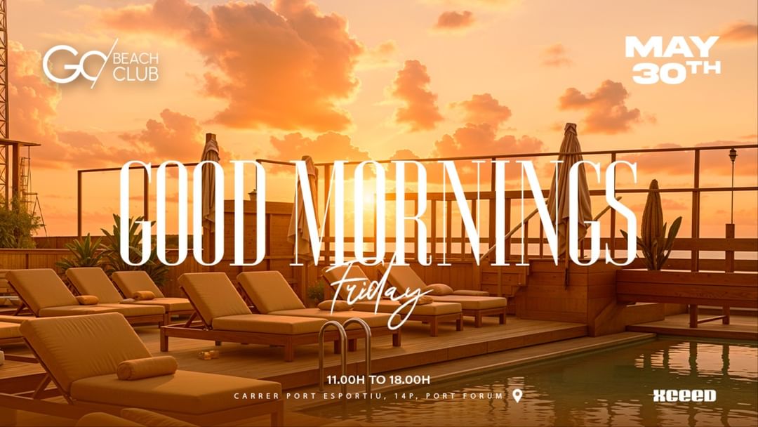 Good Mornings | from 11:00am to 18:00pm  event cover