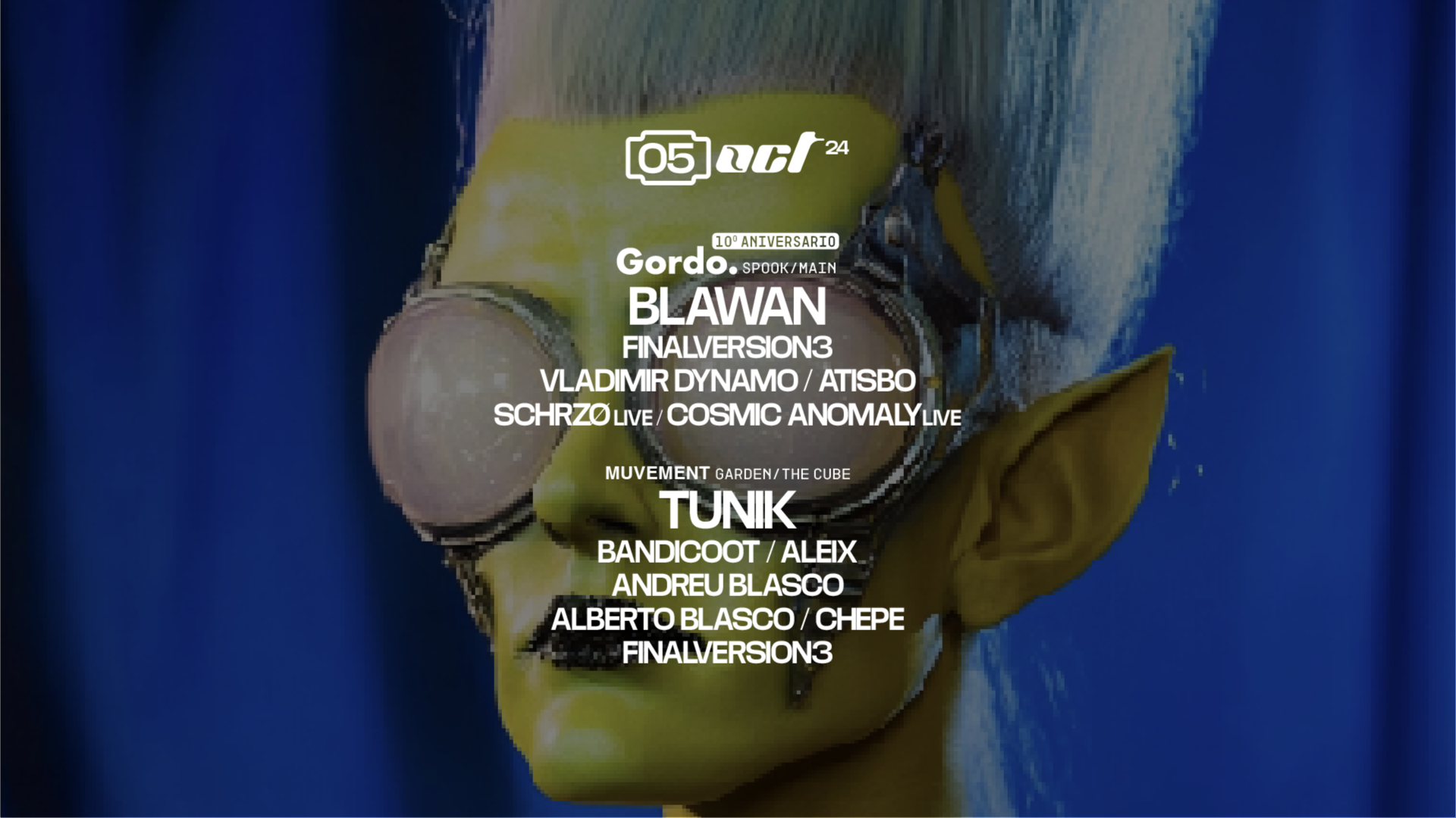 GORDO 10º aniversario: BLAWAN & Muvement w/ Tunik image