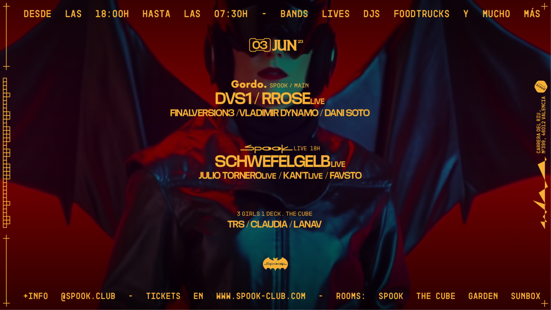 Gordo: DVS1 + Rrose Live / Schwefelgelb Live + 3 Girls 1 Deck image