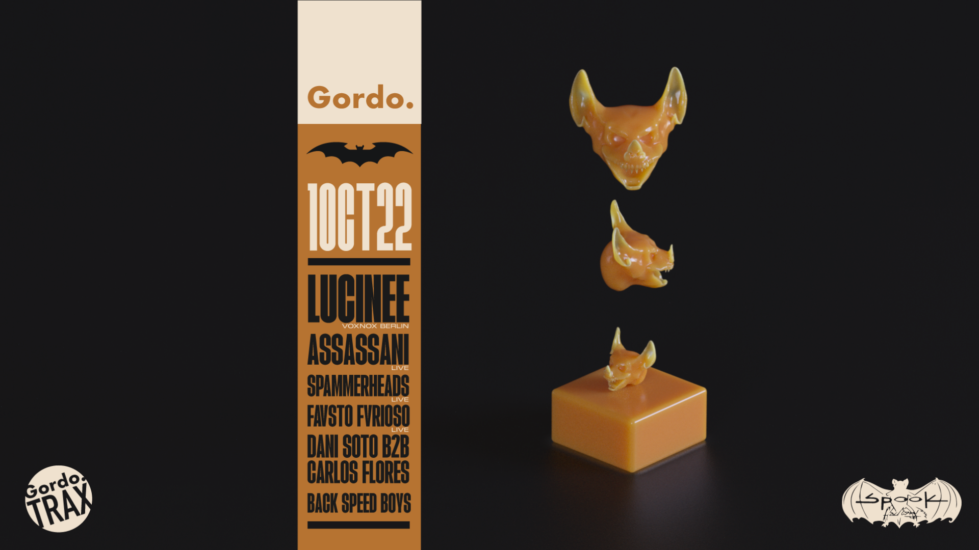 Gordo en Spook con Lucinee