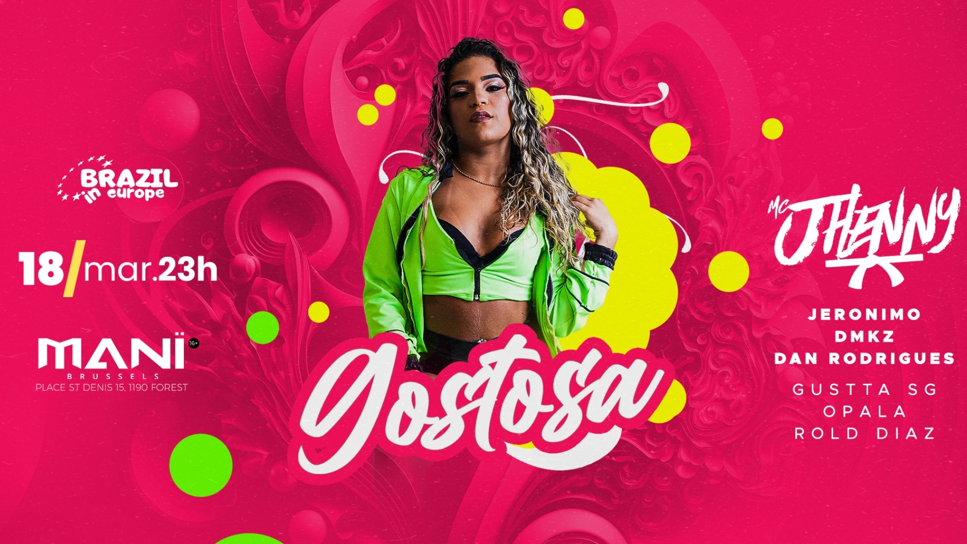 GOSTOSA | 18/03/2023 | MANÏ CLUB image