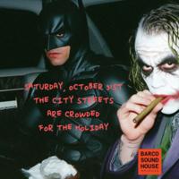 Cartel de Gotham City - Halloween by Barco en Barco Sound House