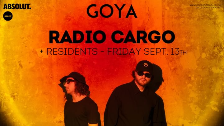 Cover for event: GOYA presents RADIO CARGO