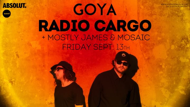 Cover for event: GOYA presents RADIO CARGO