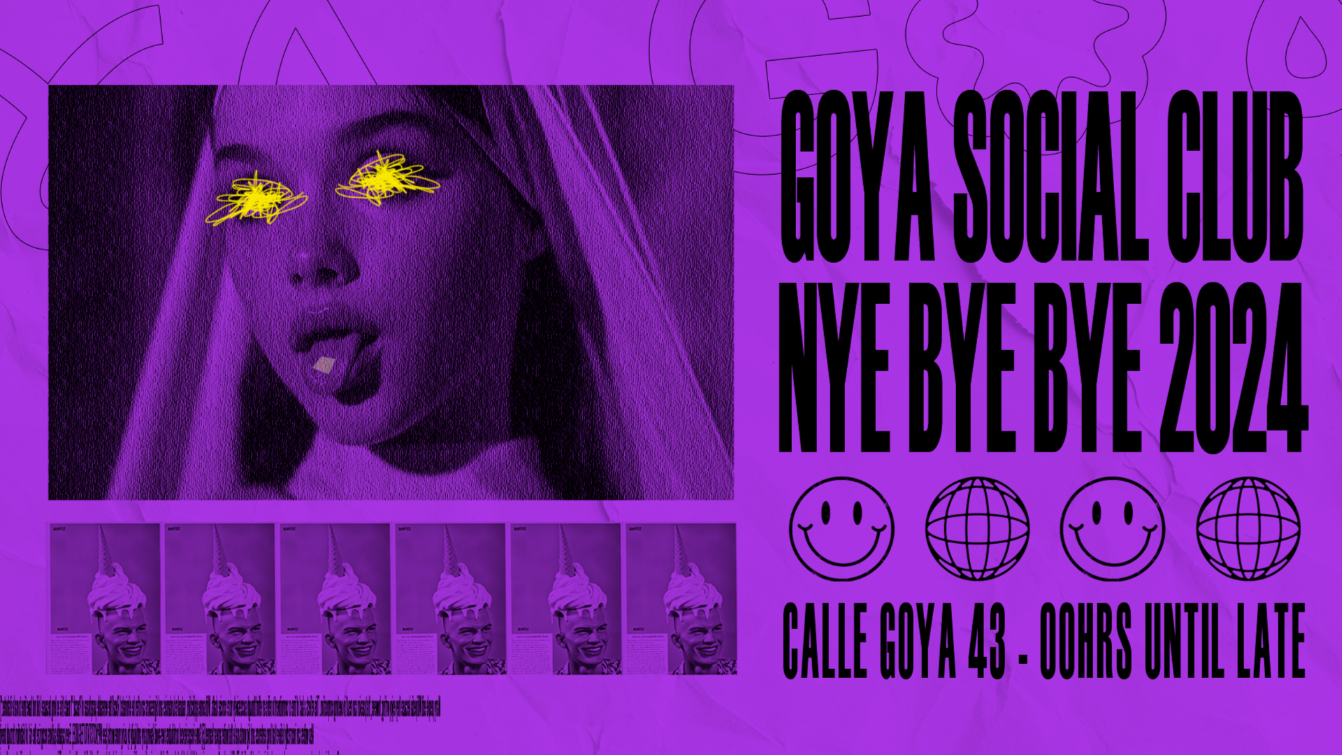 GOYA SOCIAL CLUB - NYE BYE BYE 2024