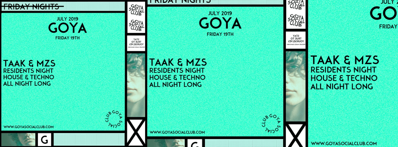 Goya Social Club - Residents Night image