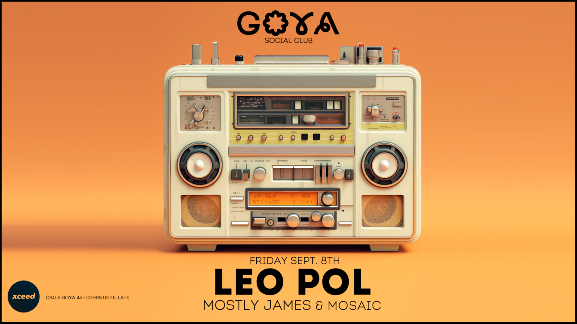 GOYA Social Club w/ Leo Pol