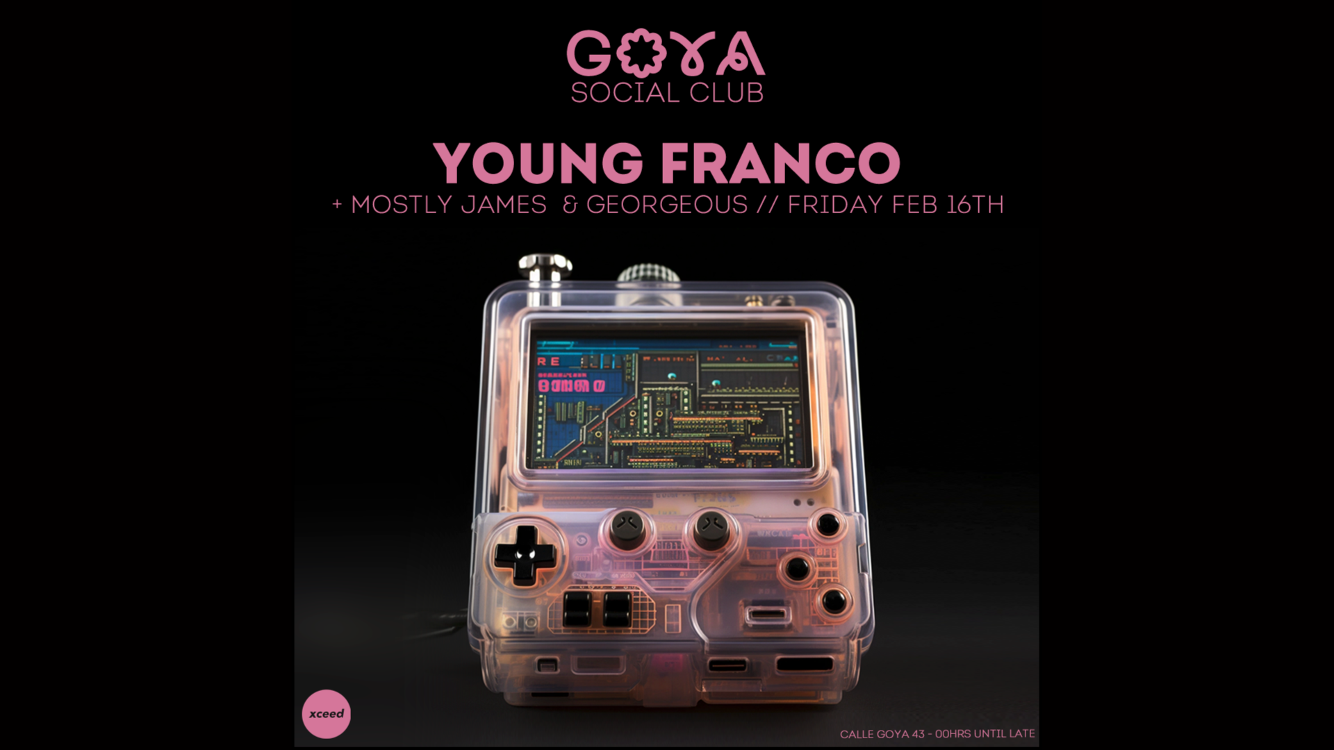 GOYA Social Club w/ Young Franco image