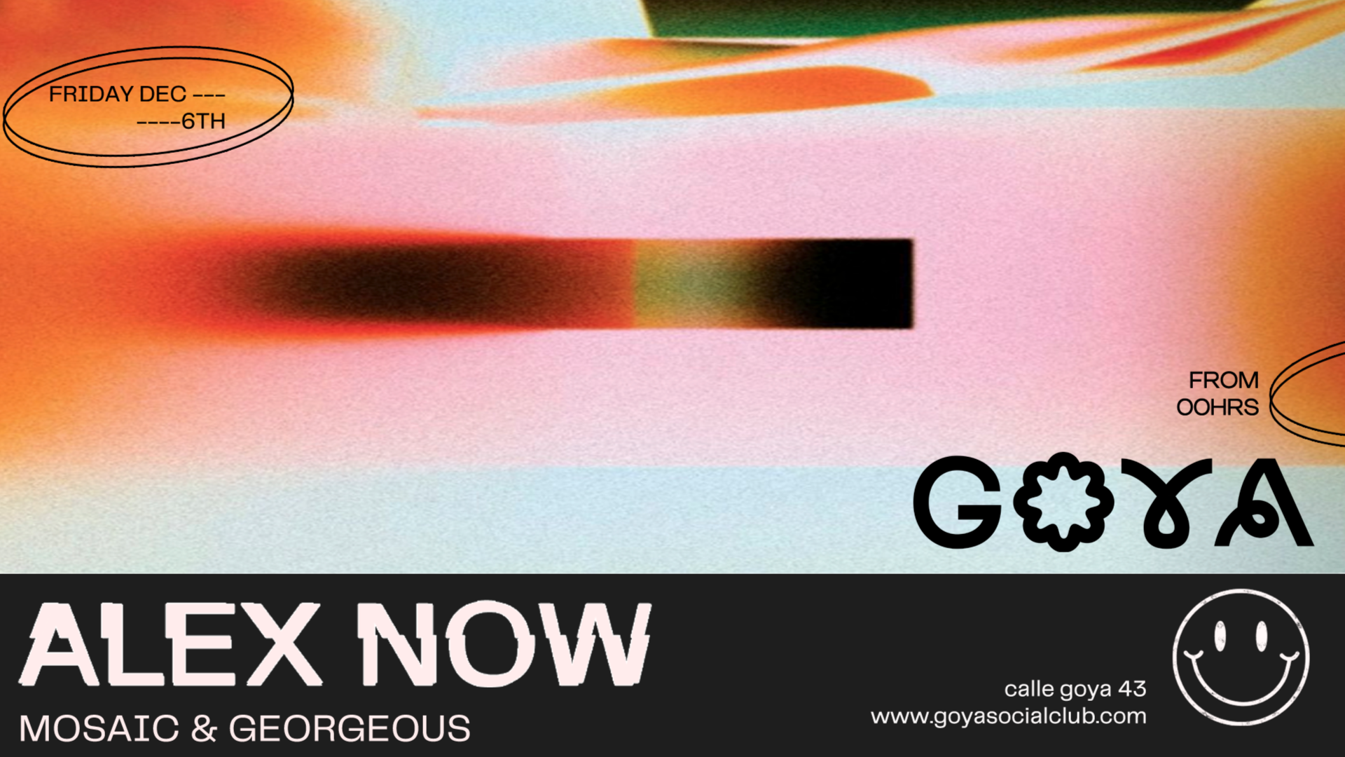 GOYA w/ Alex Now, Mosaic & Georgeous image