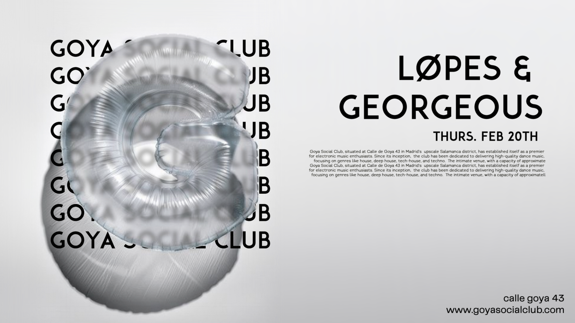 GOYA with Løpes & Georgeous image