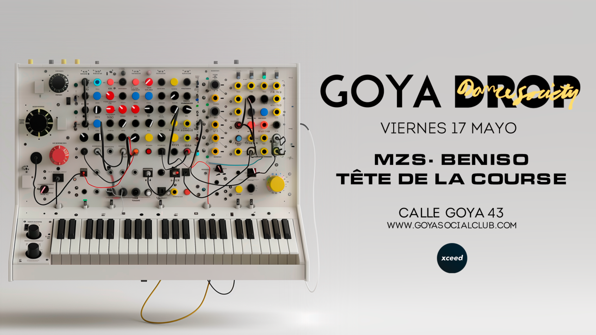 GOYA x DROP w/ Beniso, Tête de la Course & MZS image