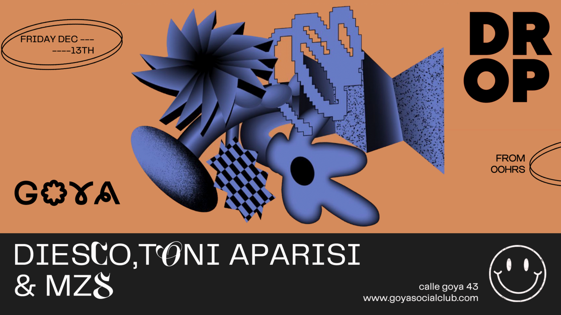 GOYA x Drop w/ Diesco, Toni Aparisi & Mzs image
