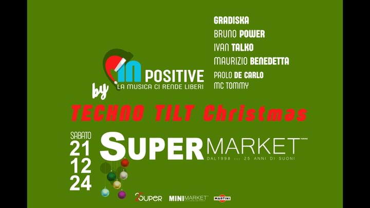 Cover for event: GRADISKA + BRUNO POWER + IVAN TALKO + MAURIZIO BENEDETTA  + PAOLO DE CARLO + MC TOMMY / SUPERMARKET 