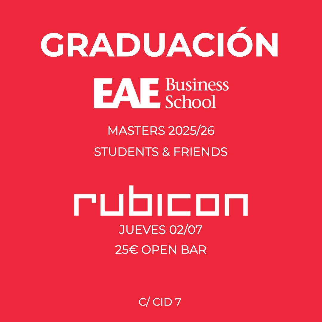 Graduación EAE 25/26 @rubicon image