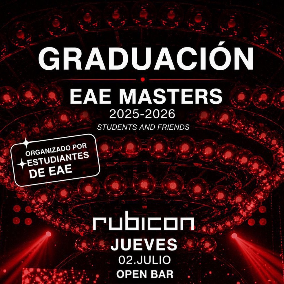 Graduación EAE 25/26 @rubicon image