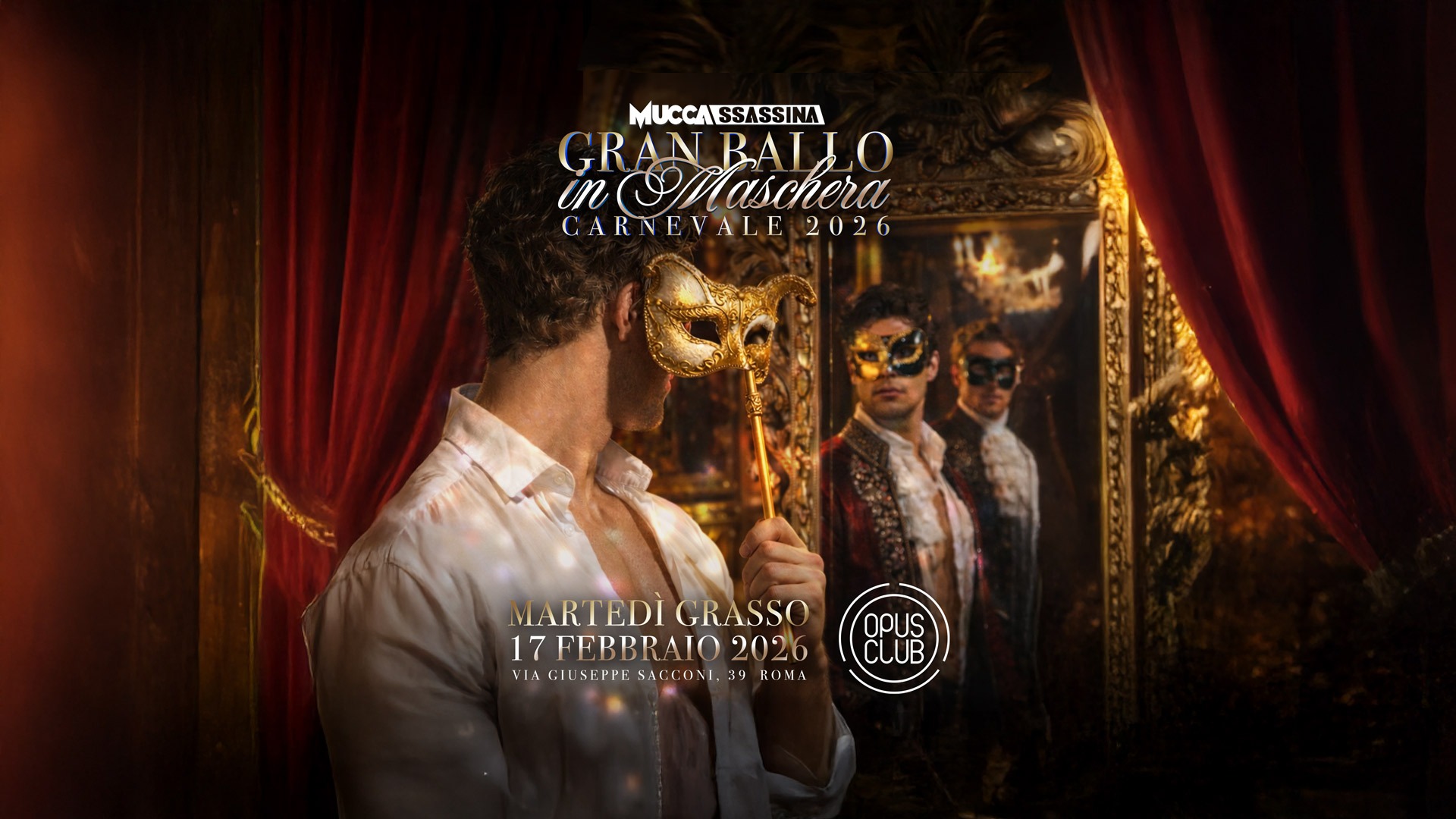 Muccassassina- Gran Ballo in Maschera @Opus Club image