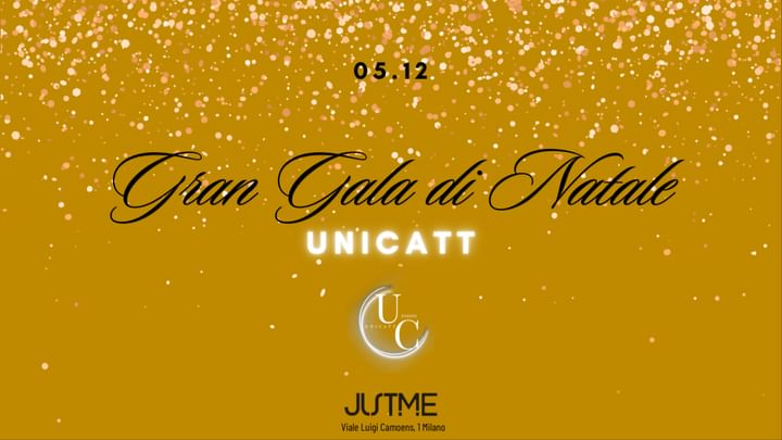 Cover for event: Gran Gala di Natale Unicatt