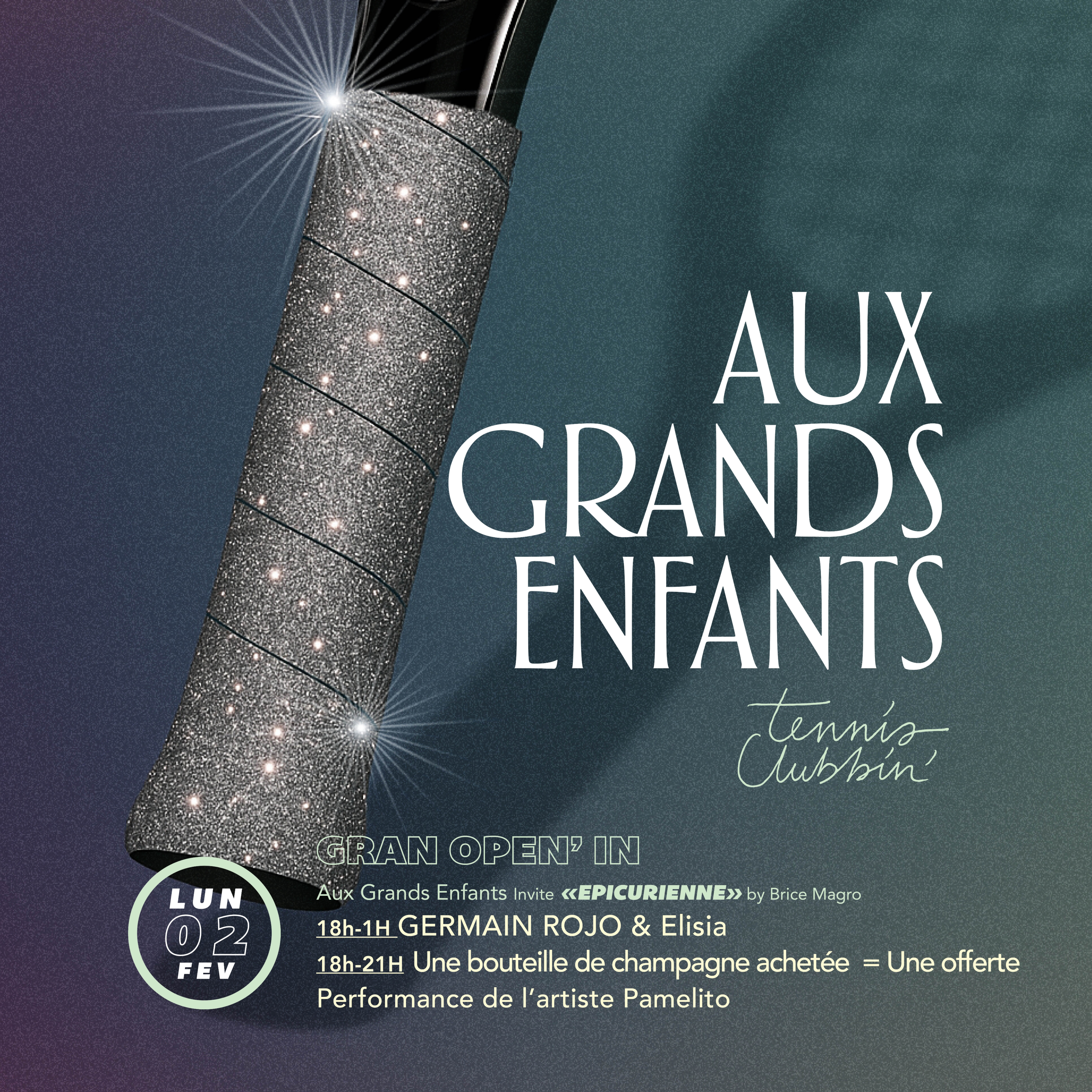 GRAN OPEN'IN : AUX GRAND ENFANTS INVITE:  ÉPICURIENNE By Brice Magro image