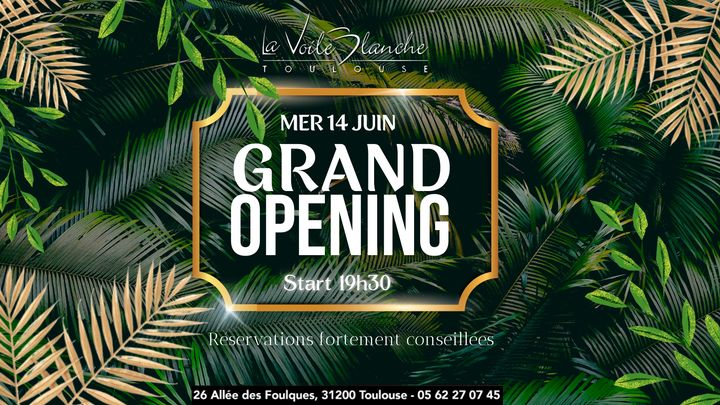 Cover for event: GRAND OPENING